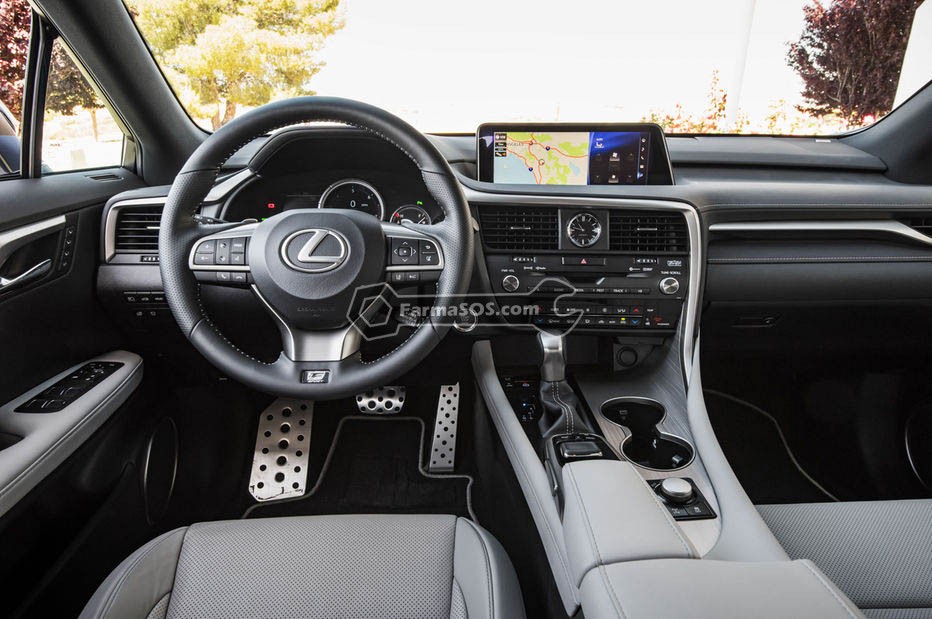 2016 Lexus RX 350 F Sport interior cabin بررسی لکسوس RX350 اف اسپورت