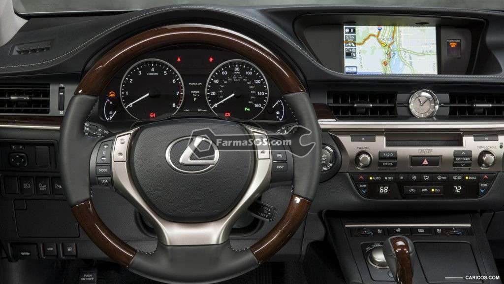 Lexus ES350 2013 2015 6 1024x576 مشخصات فنی لکسوس ES250 مدل 2013 تا 2015
