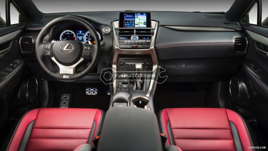 Lexus NX200t 2015 2017 7 1024x576 مشخصات فنی لکسوس NX200t مدل 2014 تا 2017