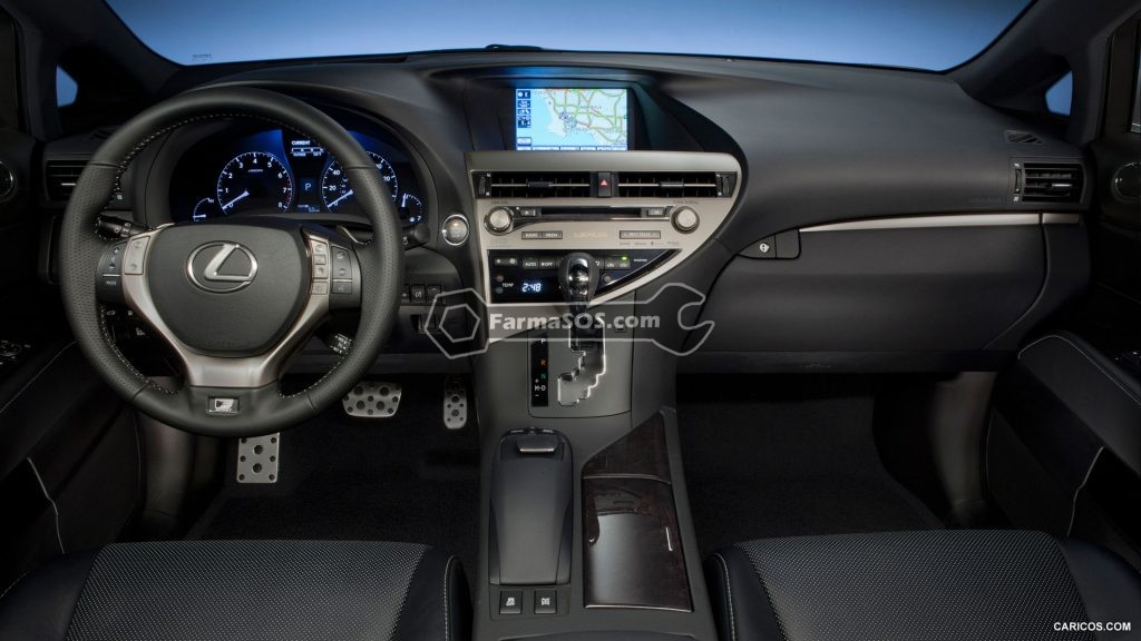 Lexus RX350 2012 2015 5 1024x576 مشخصات فنی لکسوس RX350 مدل 2012 تا 2015